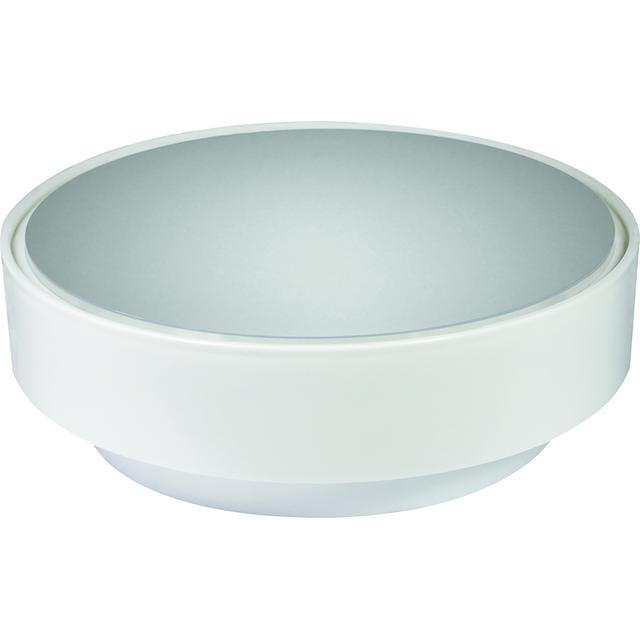 Oprawa oświetleniowa DIONE LED biały pierścień, biała podstawa, klosz mleczny b.neutralny 13W, czujn