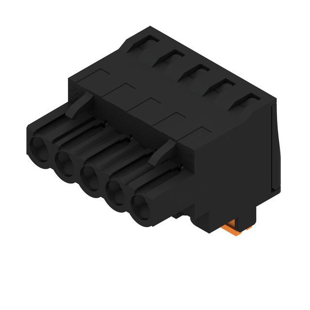 BLF 5.08HC/05/270 SN BK BX Wtyk PCB (złącze wiązki), 5.08 mm, Liczba biegunów: 5, PUSH IN, złącze sprężynowe /72szt./ 1981960000 WEIDMÜLLER