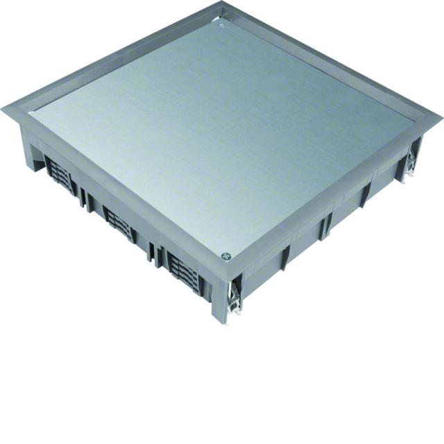 tehalit.VE-EE Pokrywa pełna VDQ12 244x244 wykładzina 12mm stal szary PA VDQ12127011 HAGER