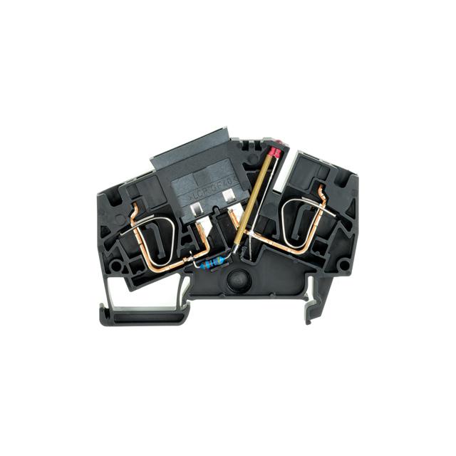 ZSI 6-2/FC LD Złączka szynowa z bezpiecznikiem, nr.katalogowy 1814700000