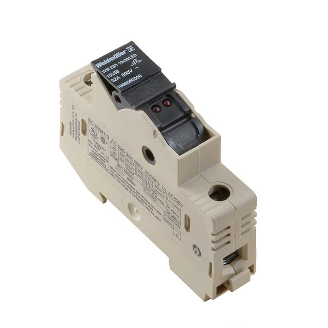 WSI 25/1 10X38/LED 690V Złączka szynowa z bezpiecznikiem /12szt./ WEIDMULLER