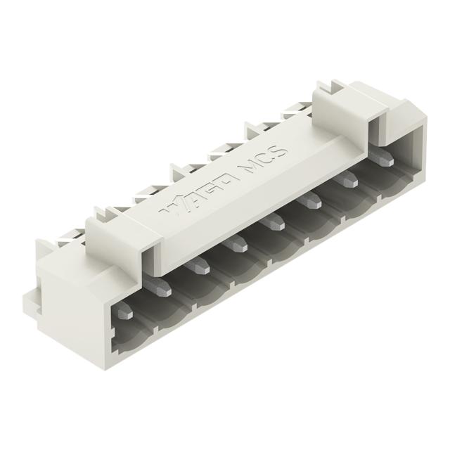 MCS-MIDI Classic wtyk 8-bieg. j-szary raster 5 mm /100szt./ WAGO
