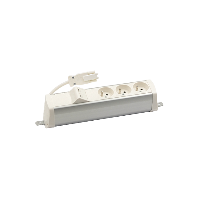 Simon 480 TS48-210E300K0-30 Listwa poszerzona 3 gn. typ E i płytka 2xRJ45 keystone złącze w układzi 48210E300K00000-30 KONTAKT