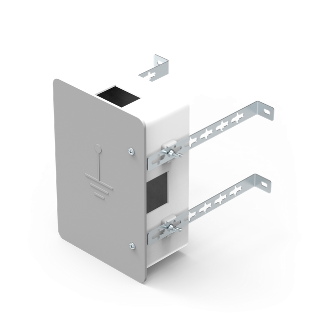 SKRZYNKA KONTROLNA DO ELEWACJI SZARA 68.4/SZ
