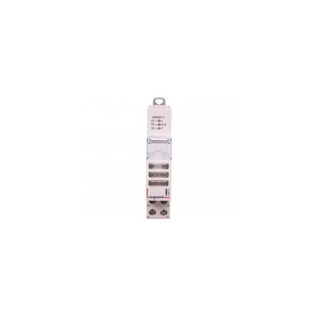 LAMPKA POTRÓJNA LED BIAŁA 230V, Legrand