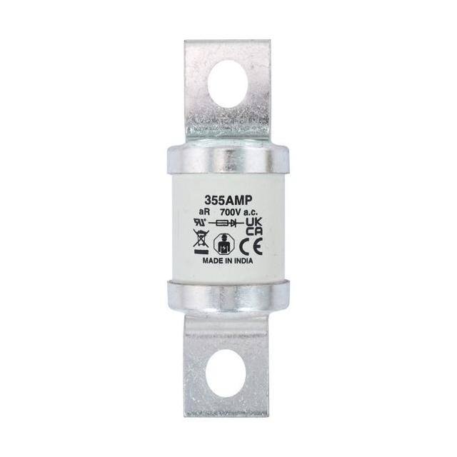 355AMP 690V AC BS88 HIGH SPEED FUSE Wkładka szybka 355A AC 690V DC 350V BS88 41x113 mm aR 355MT EATO