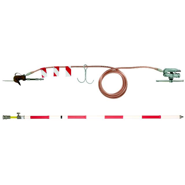 Zestaw uziemiający kolejowy, dł. 12 m