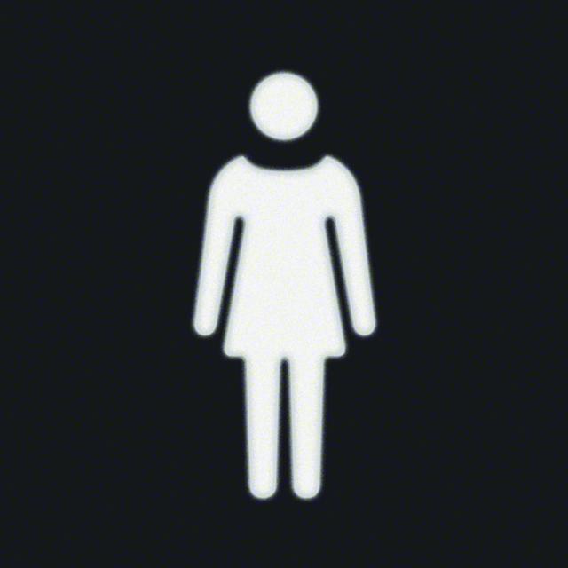 BERKER W.1 Folia do sygnalizatora świetlnego symbol kobieta 19058002 HAGER