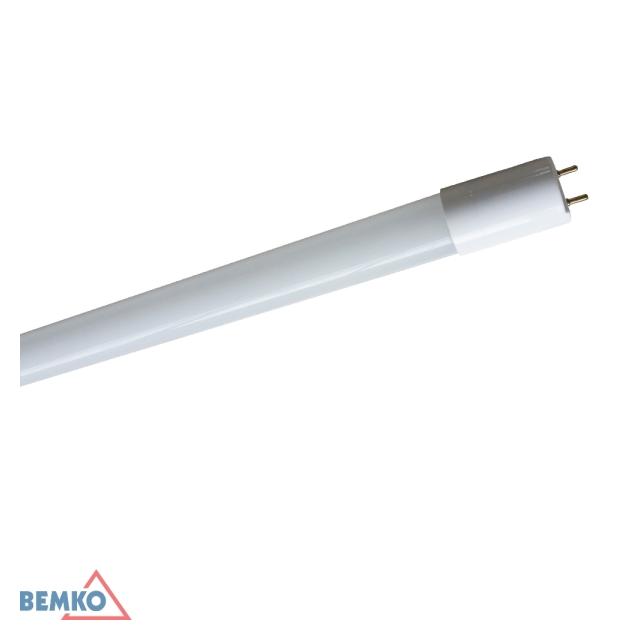 TUBA LED 230V T8 600MM 9W 840LM 3000K WW SZKŁO MLECZNA (KARTON 25SZT.)