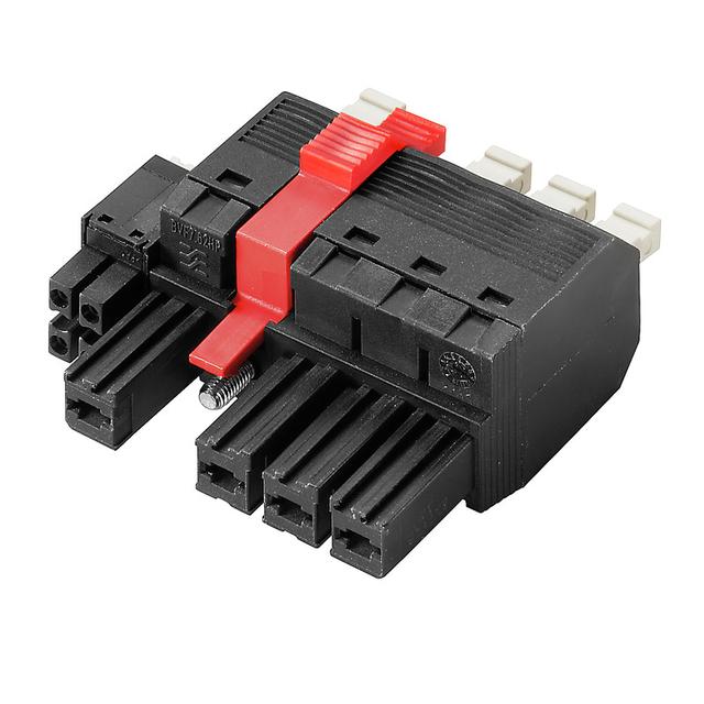 BVFL 7.62HP/04/180MSF4 BCF/04R SN BK BX Złącze kablowe do płytek drukowanych 15476000 1547600000 WEIDMÜLLER