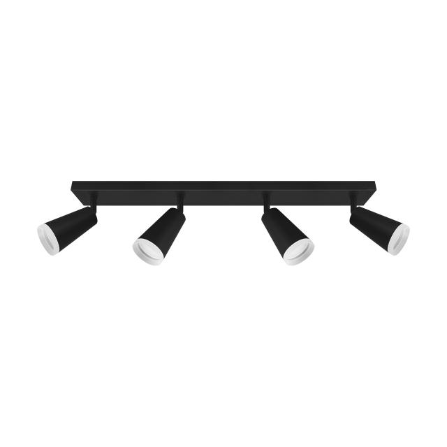Oprawa dekoracyjna SANA GU10 4L BLACK 04148 IDEUS