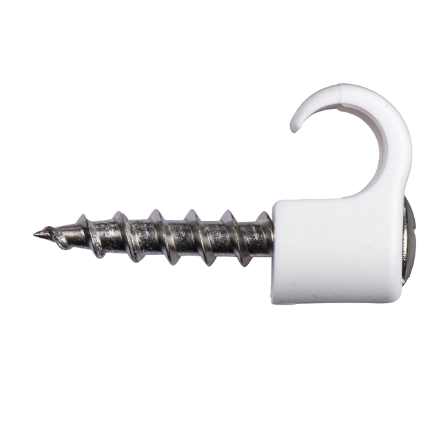 Thorsman klips kablowy wkręcany TCS-C5M 8...12 32/21/5 biały