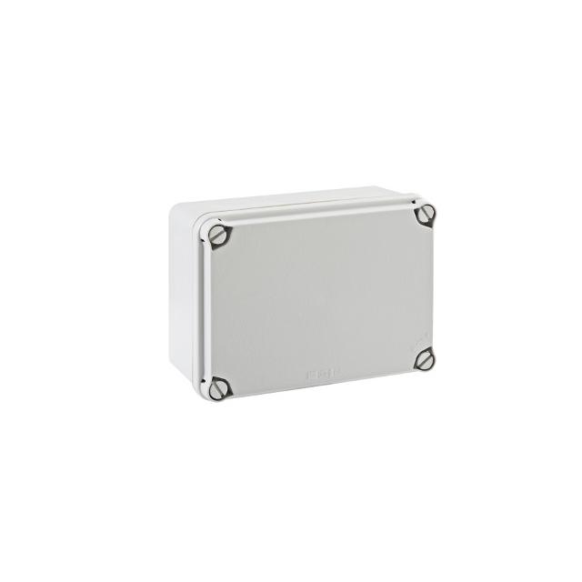 PUSZKA SERII „LIGHT” PUSZKA INSTALACYJNA LIGHT POKRYWA PEŁNA, GŁADKA 162x116x76 (6xM25, 4xM40) IP66/67 EL-161 PCE
