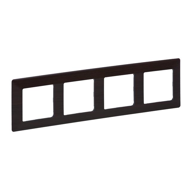 VALIF:RAMKA X4 WENGE, Legrand