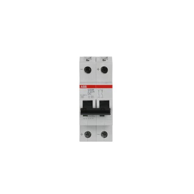 S202M-Z32UC Wyłącznik nadprądowy 10kA AC/DC 2P Z32A 2CDS272061R0538 ABB