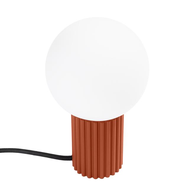 Lampa biurkowa HALO ochra czerwona