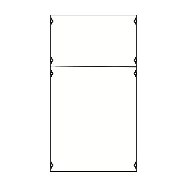 2B2A Pole rozdzielcze 2 kol.szer.
