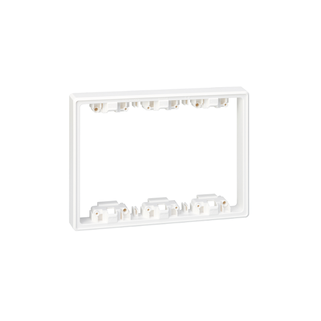 Simon Connect Element pogłębiający do obudów podtynkowych i natynkowych S500 3-modułowych aluminium