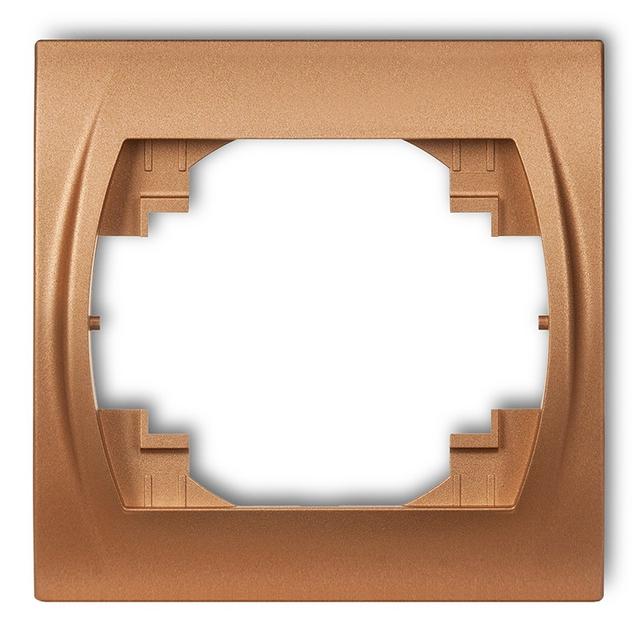 LOGO Ramka pozioma pojedyncza złoty metalik