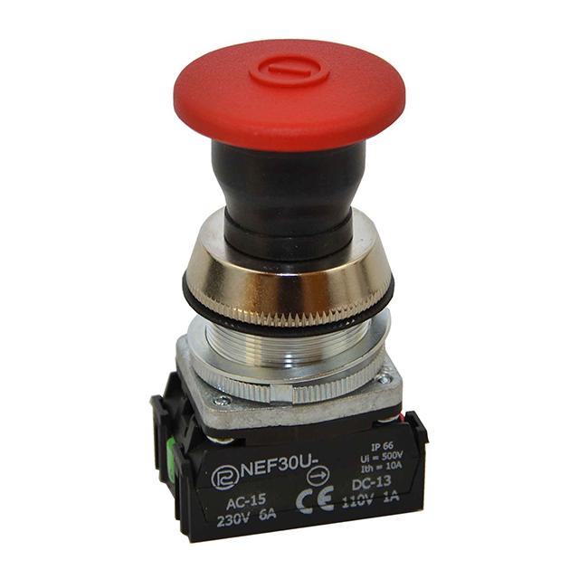 Przycisk NEF30-UDRX czerwony W0-NEF30-UDR X C PROMET