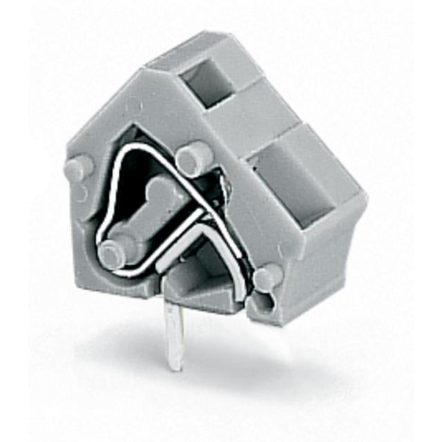 złączka do płytek drukowanych szara raster 7,5/7,62 mm