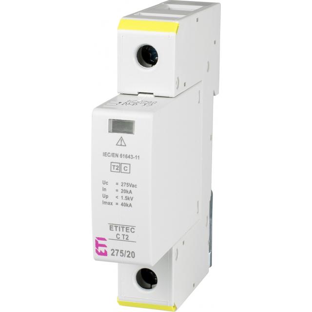 Ogranicznik przepięć T2 (C) TEC C T2 275/20 1+0 002440393 ETI