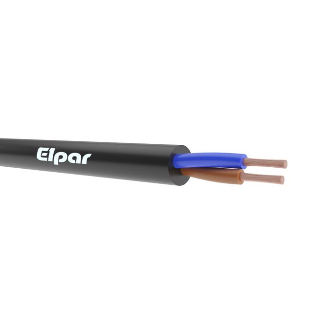 Przewód warsztatowy H05RR-F (OW) 2x2,5mm2 300/500V gumowy /100m/ ELPAR