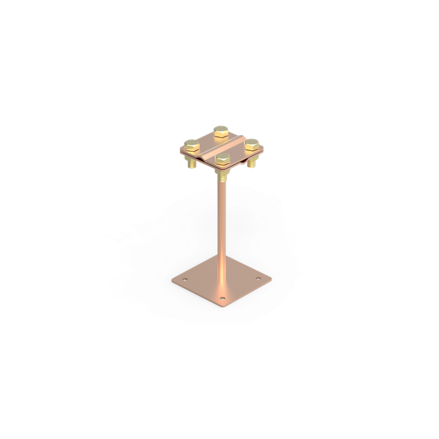 CU UCHWYT KRZYŻOWY Z PŁYTKĄ/100 22.1. CU
