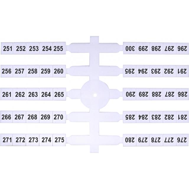 Oznacznik elastyczny (4 x 50 szt.) EO3 251-300 003901782 ETI