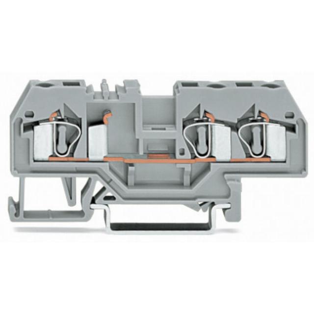 złączka 3-przewodowa 4 mm2 żółta