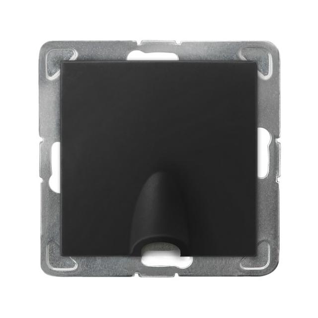 IMPRESJA Przyłącz kablowy - kolor czarny metalik