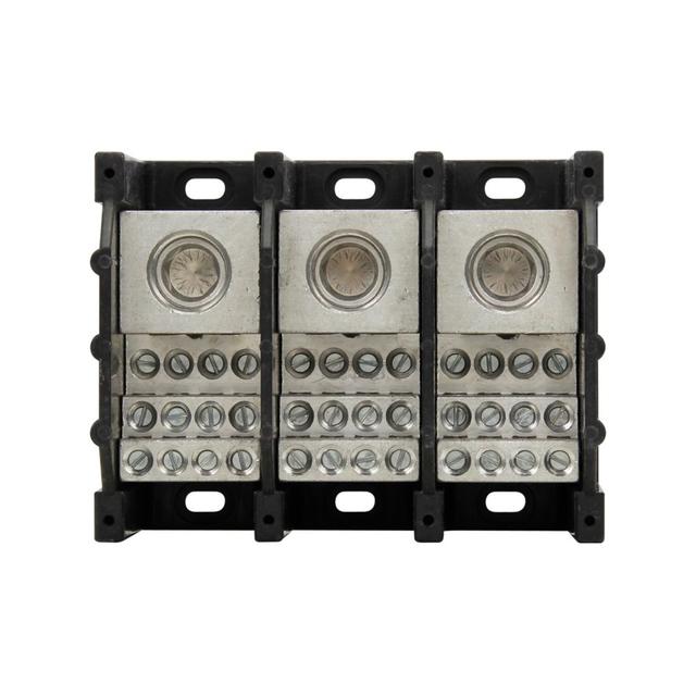 Power Distribution Block Blok zacisków LV 420A 600VAC 600VDC 3P SCCR 10kA 16375-3 EATON