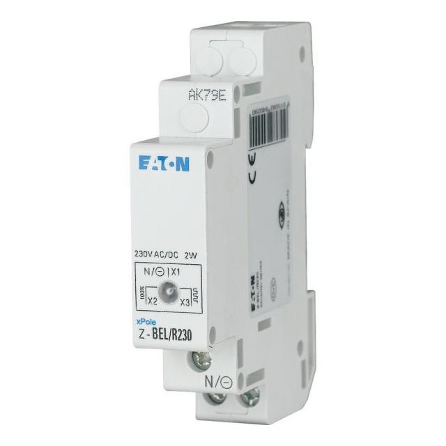 Z-BEL/G24 Lampka modułowa zielona z funkcją migania 12-24V AC/DC 284932 EATON