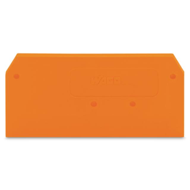 ścianka końcowa pomarańczowa