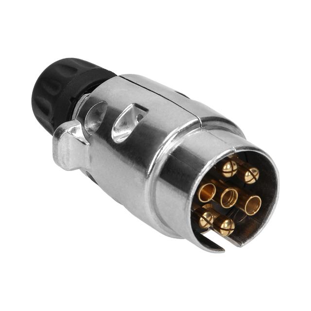 Wtyczka przyczepy aluminiowa 7 pinów 12/24V OR-AE-1385 ORNO