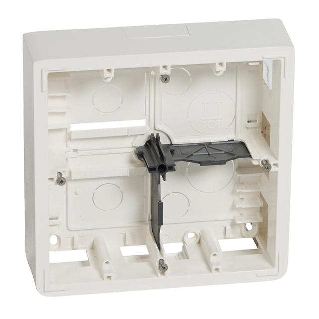 MOSAIC PUSZKA NATYNKOWA - 2X5 LUB 2X2X2 MODUŁY POZIOMO 46MM DO UCHYTU 0802 64, Legrand