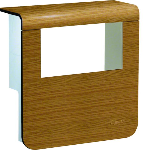 tehalit.SL Pokrywa nośnika urządzeń 20x80 2*45x45 dąb SL20080932D5 HAGER