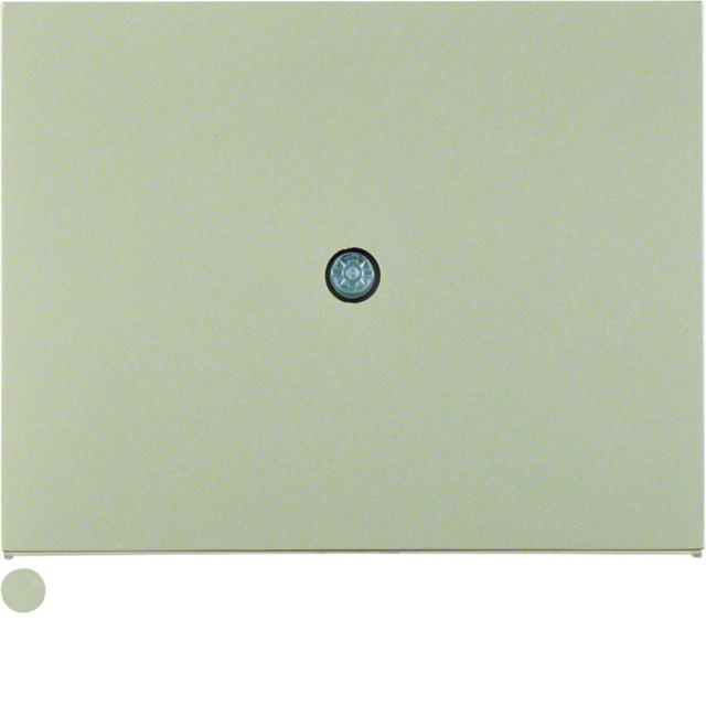 BERKER K.5 Płytka czołowa do przyłączy kablowych stal szlachetna lakierowana 10057004 HAGER