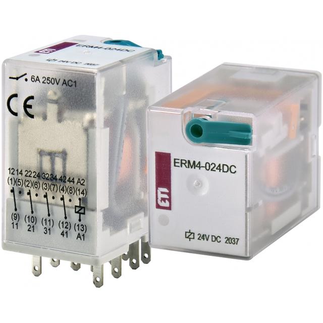 ERM4-024DC Przekaźnik 4 stykowy 24V DC