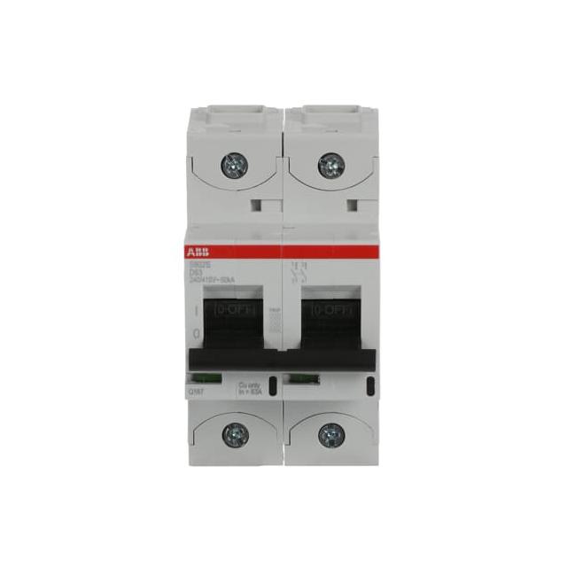 S802S-D63 Wyłącznik nadprądowy 50kA 2P D63A 2CCS862001R0631 ABB