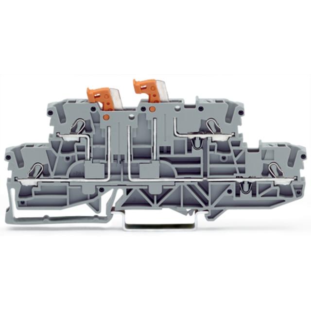 TOPJOBS złączka 2-piętrowa 2,5 mm2 szara