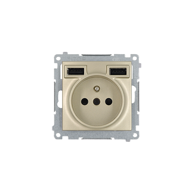 Simon 54 WMDW-001111-044 Gniazdo z zintegrowaną ładowarką 2xUSB (moduł),