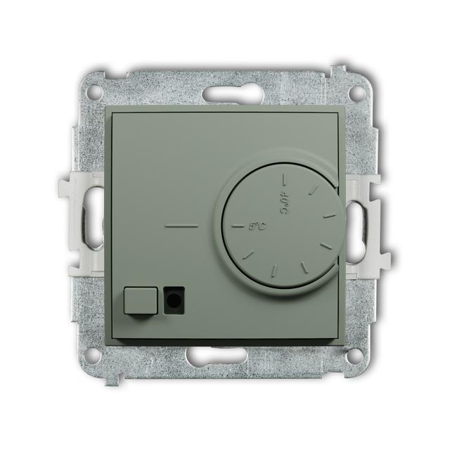 ICON Regulator temperatury z czujnikiem podpodłogowym szałwiowy 61IRT-1 KARLIK