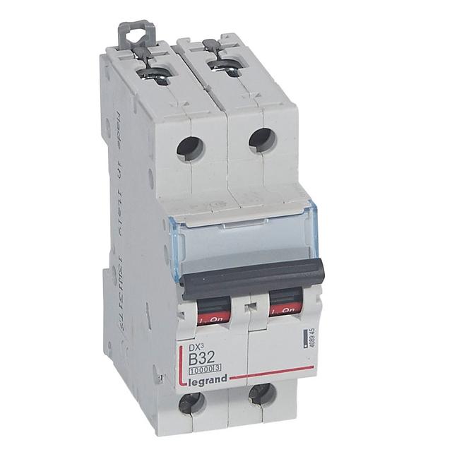 Wyłącznik Nadprądowy S 312 2P B32A 10000A DX3 408945 LEGRAND