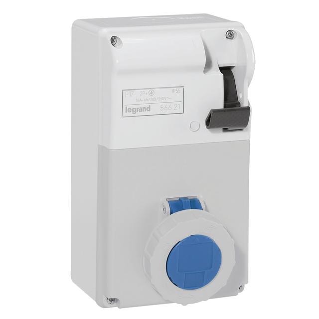 P17 ZESTAW ZASILAJĄCY Z ROZŁĄCZNIKIEM 16 A/230 V/2P+Z IP55, Legrand