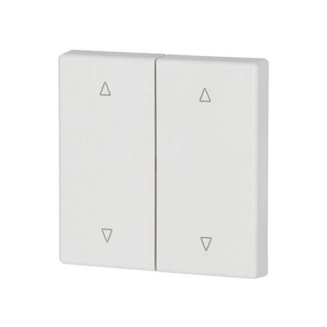 CWIZ-02/58 Klawisz podwójny biały połysk roletowy 193994 EATON