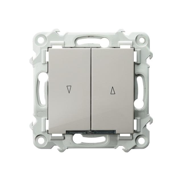 SZAFIR Łącznik żaluzjowy z podświetleniem białym z blokadą mechaniczną - kolor kaszmirowy beż