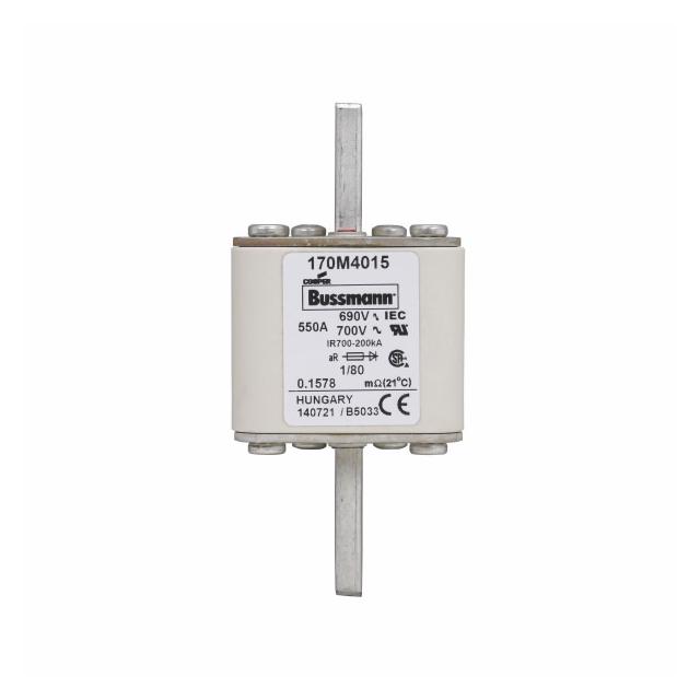 550A 690V 1/80 aR INDICATOR FUSE Wkładka szybka 550A AC 690V DIN 1 53x53x108 mm aR DIN, 170M4015 EAT