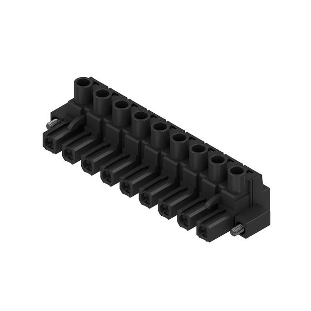 BLZ 7.62HP/09/180F SN BK BX Złącze kablowe do płytek drukowanych /15szt./ WEIDMULLER