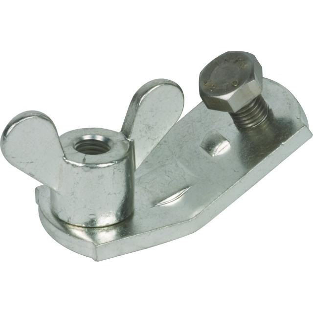 Element przyłączeniowy uziemiający z nakrętką motylkową M12